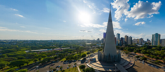 Catedral Metropolitana Basílica Menor Nossa Senhora da Glória., Maringá, Paraná,