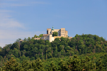Fototapeta na wymiar Buchlov castle in Southern Moravia, Czech Republic