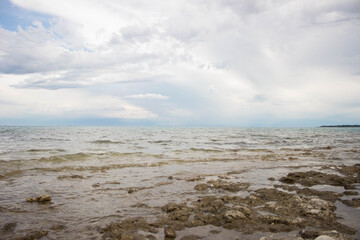 beach and sea