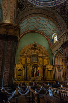 El Sagrario church located in the historic center of Quito