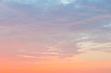 Colors of the beautiful sunset (sky background)