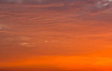 Fototapeta premium Colors of the beautiful sunset (sky background)