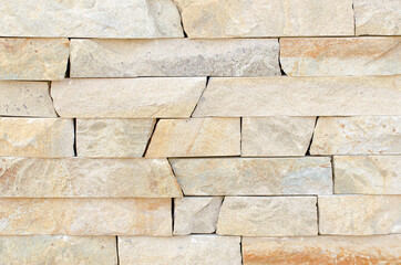 Stone wall at home texture background natural color