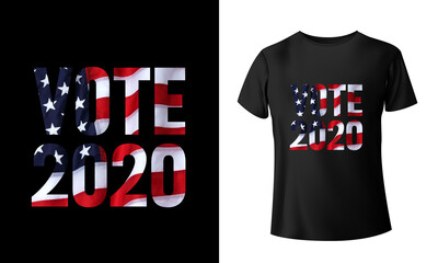 USA election day 2020 exclusive t shirt design.