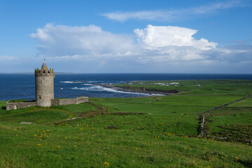 Tower Near Cliffs of Moher, County Clare, Ireland © Francesco