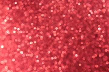 Red fuzzy surface, disposessory background.