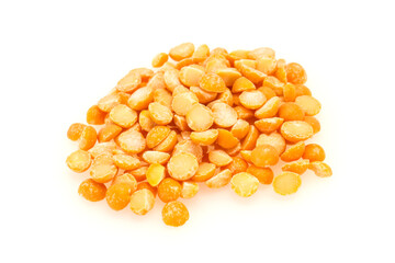 Raw dry peas for cooking