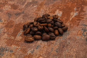 Roasted coffee beans for cooking