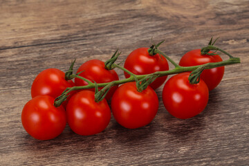 Ripe tomatoes on the branch