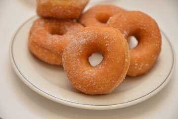 graffe napoletane dessert fritte con zucchero cibo italiano donut 