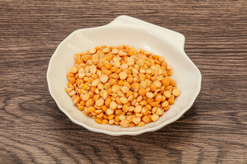 Dry peas for cooking
