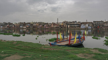 Yamuna river in Mathura. India