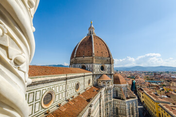 Fototapeta premium Florence Duomo. Basilica di Santa Maria del Fiore 
