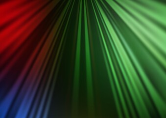 Dark Multicolor, Rainbow vector backdrop with long lines.