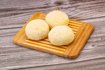Raw potato zrazy for cooking