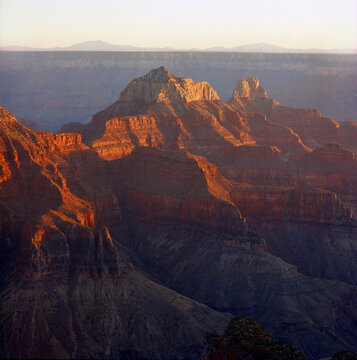 Sunset Views of the Grand Canyon from the North Rim
