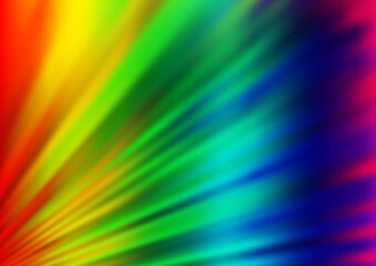 Obraz premium Light Multicolor, Rainbow vector modern elegant background.