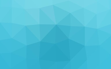 Light BLUE vector polygon abstract backdrop.
