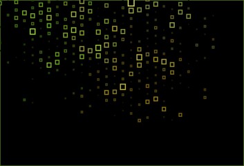 Dark Green vector texture in rectangular style.