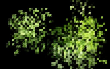 Dark Green vector texture in rectangular style.