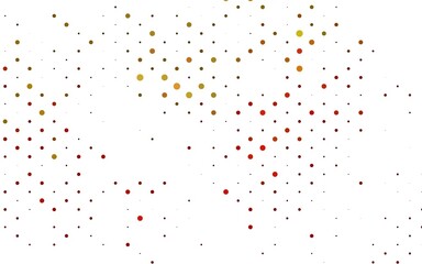 Light Green, Red vector cover with spots.