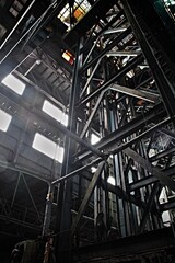 炭鉱施設　第1立坑櫓