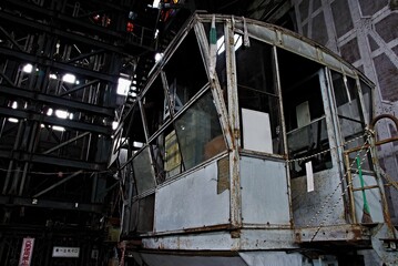 炭鉱施設　第1立坑櫓