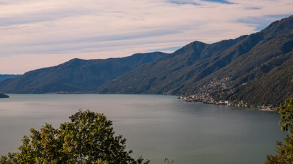 Autumn Landscape, Region Lago Maggiore, Ascona, Ticino, Switzerland