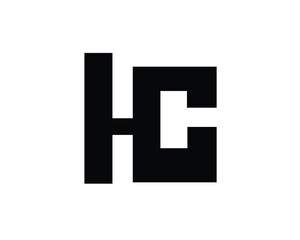 Obraz premium h & p and h & c creative logo designs