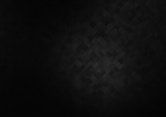 Dark Silver, Gray vector pattern in square style.