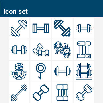 Simple Set Of Csf Related Lineal Icons.