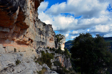 rock in the mountains