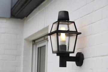 lamp at a house