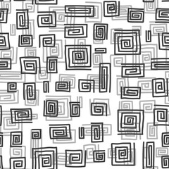 Seamless pattern abstraction lines