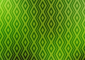 Light Green vector backdrop with lines, cubes.