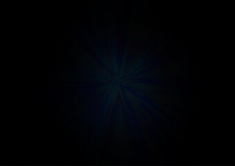 Dark BLUE vector modern bokeh pattern.