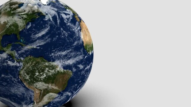 It is CG image of the earth.