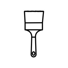 paint brush icon, line style
