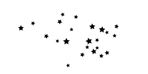 Star confetti. 