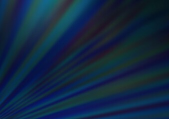 Dark BLUE vector abstract bright template.