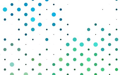 Light BLUE vector layout with circle shapes.