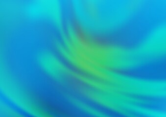 Light Blue, Green vector modern bokeh pattern.