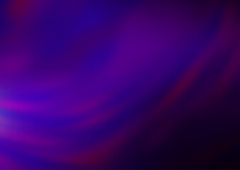 Dark Purple vector blurred and colored background.