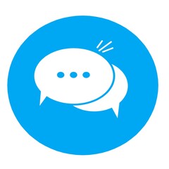 chat icon illustration isolated symbol