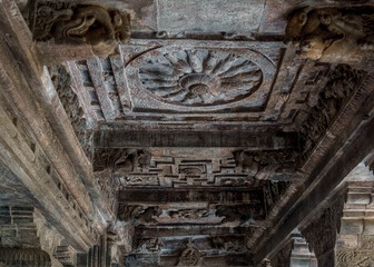 Badami, a small town in central Karnataka, is famous for its four rocky cave temples carved from a reddish sandstone in the mountain