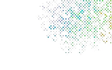Light Multicolor, Rainbow vector cover with spots.