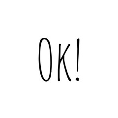 Obraz premium ''Ok'' Sign
