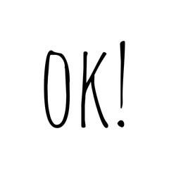 ''Ok'' Sign