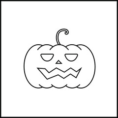 halloween pumpkin with a pumpkin
