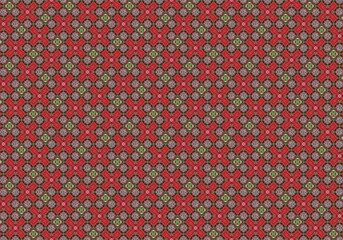 Christmas background tile red green and white color illustration